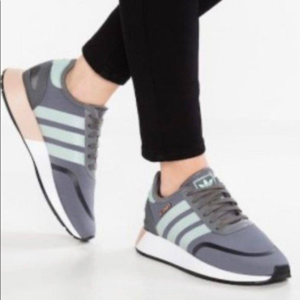 ADIDAS ORIGINALS N-5923 - GRAY/ASH GREEN/WHITE